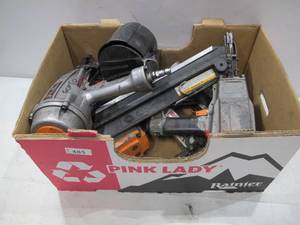 lot 485 image: Lot of USED AS-IS Power Tools - 4 Nailers