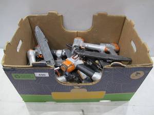 lot 490 image: Lot of USED AS-IS Power Tools - 12 StaplerNailers