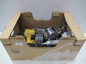 lot 491 image: Lot of USED AS-IS Power Tools - Mix of 8 StaplersNailers