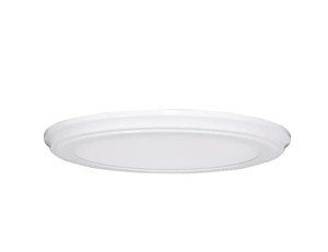 lot 519 image: Honeywell 15 in. 1-Light White Ceiling Dimmable LED Light Flush Mount with Remote Control