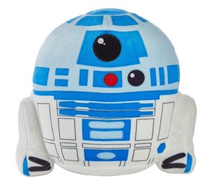 lot 523 image: Mattel Star Wars Cuutopia 10-inch R2-D2 Plush, Soft Rounded Pillow Doll, Collectible Gift for Kids & Fans Ages 3 Years Old & Up (1 Count)