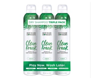 lot 524 image: NEW Not Your Mothers Clean Freak Dry Shampoo, 7 Ounce (3 Count)