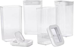 lot 530 image: NEW Members Mark 4 - Pack Fliplock Food Storage Containers
