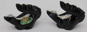 Rosmeade Skunk Salt & Pepper Shakers