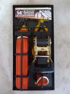 Keeper 14 Feet Ratchet Tie-Down