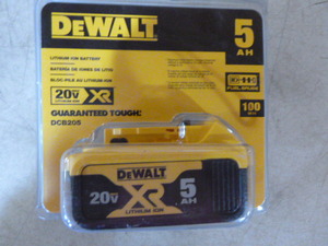 DeWalt 20V Lithium Ion Battery