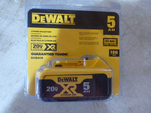 DeWalt 20V Lithium Ion Battery