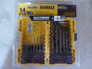 DeWalt Gold Ferrous Drill Bit Set