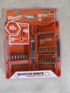 Milwaukee Impact Driver Bit Set