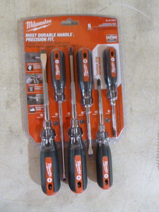 Milwaukee Cushion-Grip Screwdriver Set