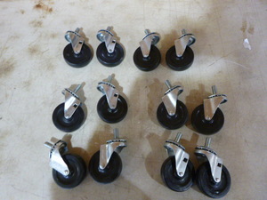 3 Sets of 4 Casters