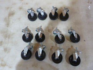 3 Sets of 4 Casters