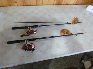 2 South Bend Wormgear Rods and Reels