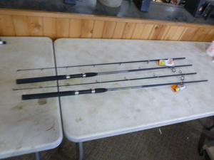 2 South Bend Shredder Spinning Rods
