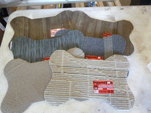6 Pampered Pooch Food and Water Bowl Mats