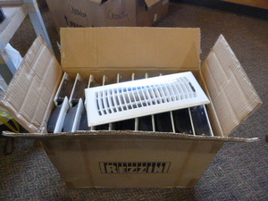 Case of Rezzin Floor Vents