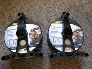 2 Power Zone Cord Storage Reels
