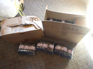 2 Boxes of Red Heart Kiss Yarn