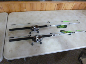 2 South Bend Mudville Catmaster Rods and Reels