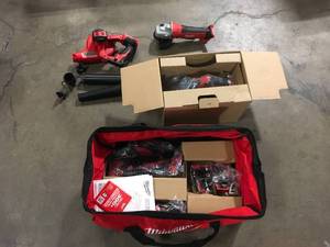 Milwaukee M18 18-Volt Lithium-Ion Cordless Combo Tool Kit (9-Tool) with  Batteries, Charger and Tool Bag Customer returns Review all pictures