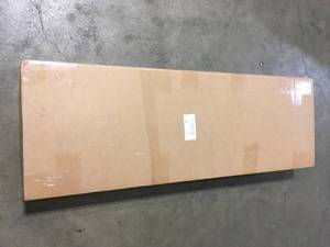 lot 21 image: Design Craft MIllworks  15 in. x 48 in. Board-N-Batten Baton Z Shutters Pair Natural Cedar