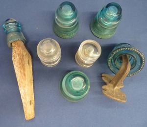 lot 66 image: ELECTRICAL INSULATORS.