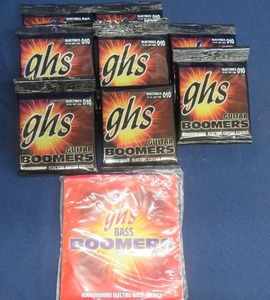 lot 87 image: NEW PACKAGES GHS ELECTRIC GUITAR STRINGS