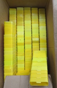 lot 153 image: SMALL YELLOW CONTAINERS