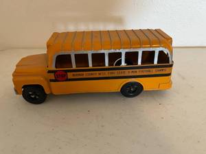 lot 38 image: Norman County West 84 Football Championship Metal Bus