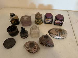 lot 44 image: Vintage Ink & Inkwells