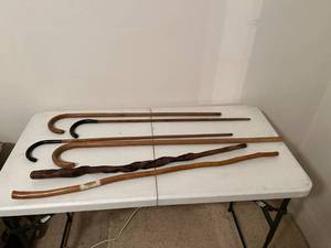 lot 70 image: Canes & Walking Sticks