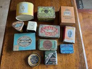 lot 218 image: Tobacco Tins