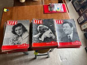 lot 235 image: 1930s & 1940s Life Magazines