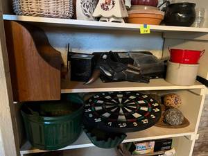 lot 300 image: Everything on 2 Shelves