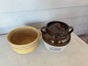 lot 135 image: J A Estenson Advertising Stoneware