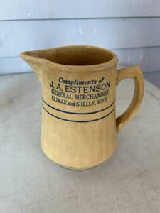 lot 137 image: JA Estenson Pitcher
