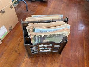 lot 147 image: Magazine Rack Full of Very Early Magazines