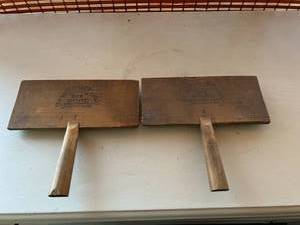 lot 170 image: Antique Whittemore Patent Wool Brushes