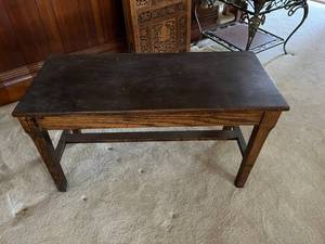 lot 171 image: Piano Bench