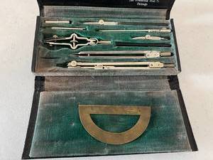 lot 91 image: Vintage Drafting Tool Set