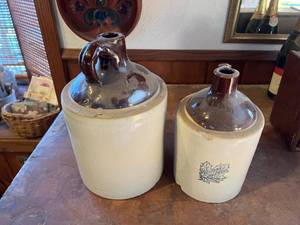 lot 416 image: Stoneware Jugs