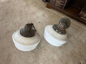 lot 457 image: Pair of Vintage Lights