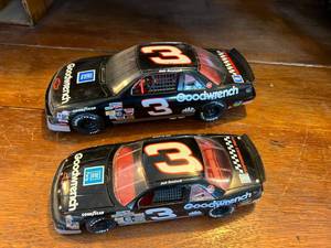 lot 550 image: Pair of Dale Earnhardt Goodwrench Stock Cars