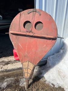 lot 12 image: Large Blacksmith Bellows