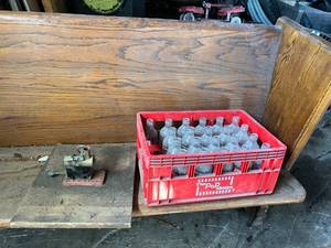 lot 599 image: Pop Shoppe Tote & Bottles, Small Engine