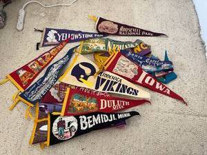 lot 611 image: Vintage Banners