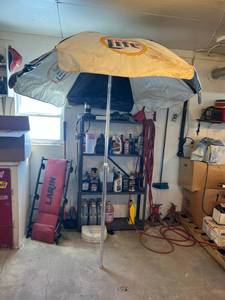 lot 579 image: Miller Lite Umbrella