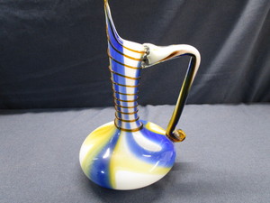 Blown Glass Ewer