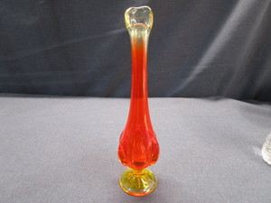 Amberina Bud Vase