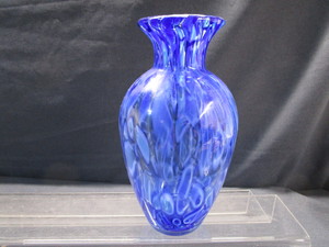 Blue Stretched Vase